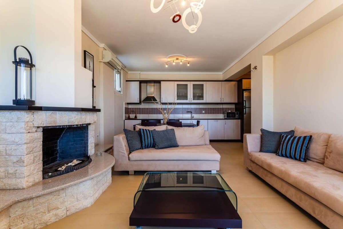 Aigli Fully Equipped Getaway - Seaview Lux Retreat Villa Kalamata Dış mekan fotoğraf